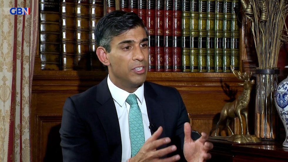 Mr Sunak outlined his steps to tackle grooming gangs