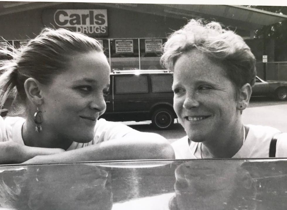 Ms Mara and her sister