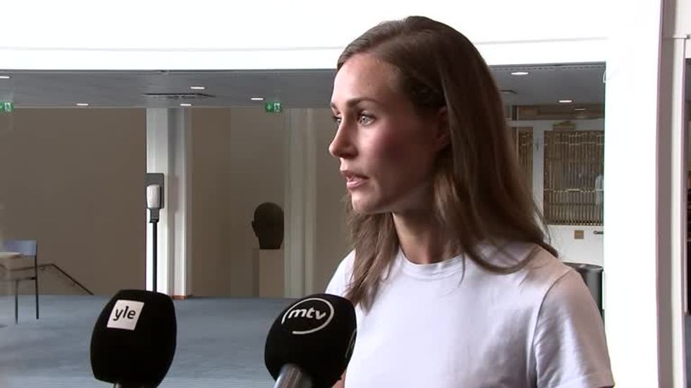 Ms Marin confirmed she would take a drug test after the clip went viral