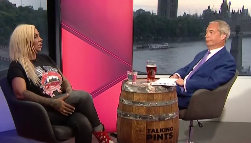 Ms Marsh in conversation to Nigel