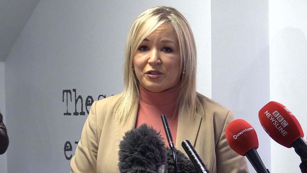 Ms O'Neill is currently in line to become Northern Ireland's first non-unionist First Minister.