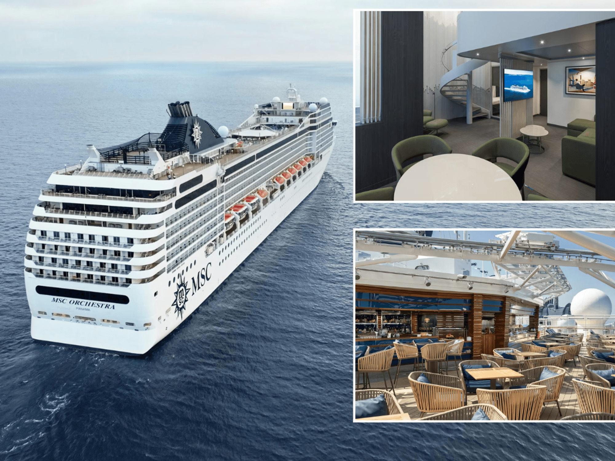 MSC ship / Yacht Club rooms