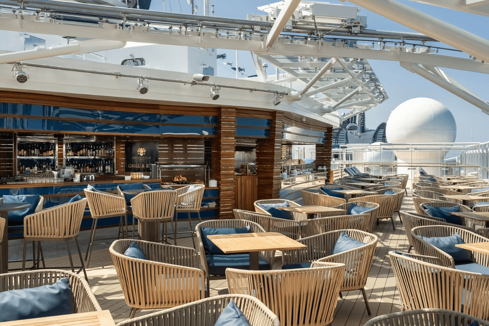 MSC yacht club section