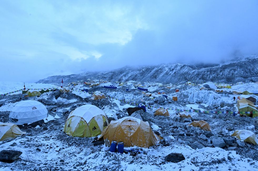 Mt Everest base camp