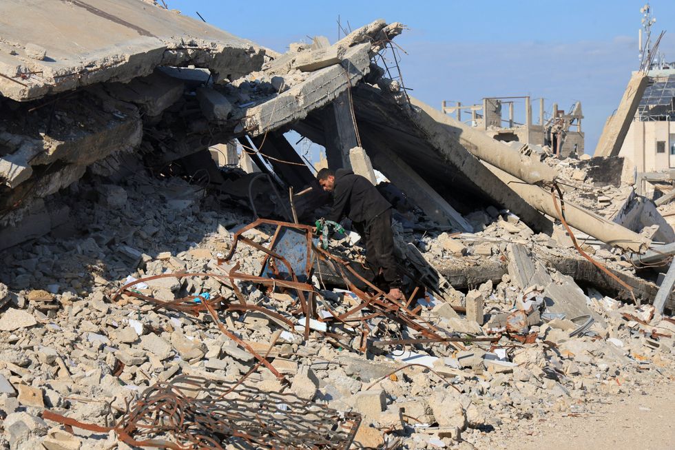 Much of Gaza remains destroyed\u200b