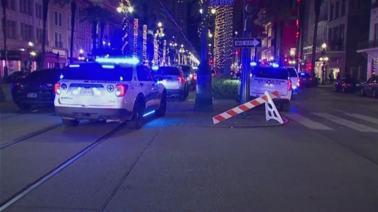 New Orleans attack: Police shoot dead man who killed at least 10 people and shot two officers in 'terrorist attack' after crashing car into crowd celebrating New Year