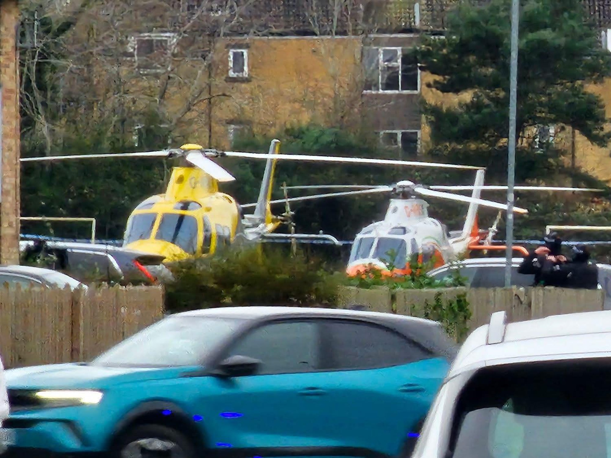 Four arrested after man killed and teenager critically hurt in 'tragic' knife attack at skate park