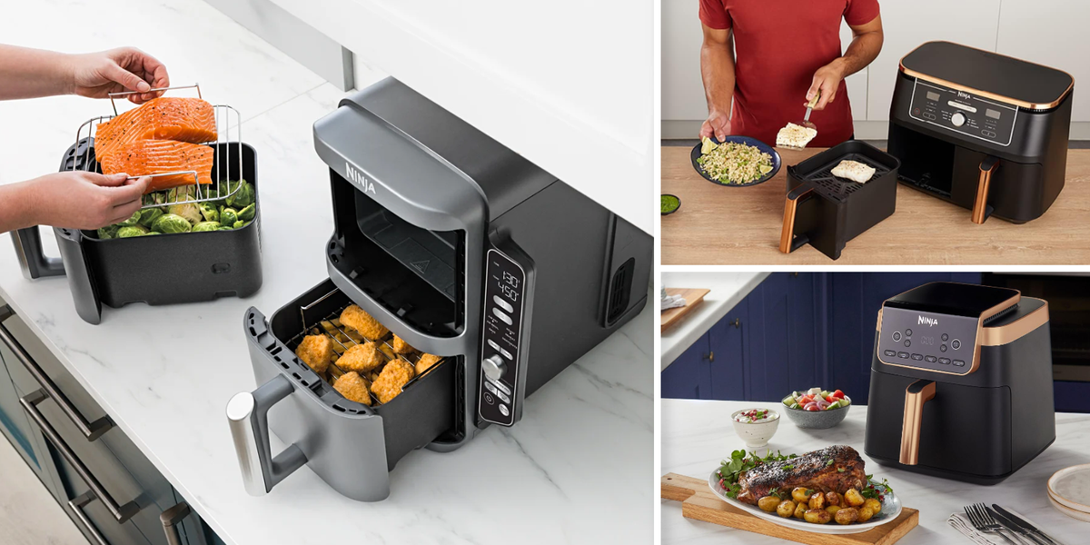NextImg:Amazon announces price cut to award-winning Ninja air fryers... but generous £135 discount comes with a catch