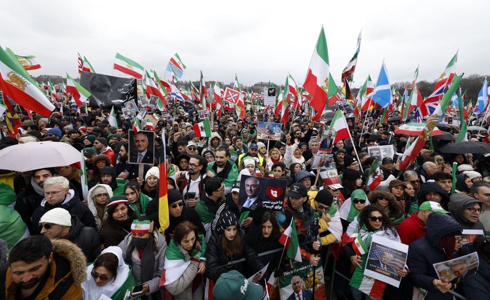 Munich protest against Iranian regime
