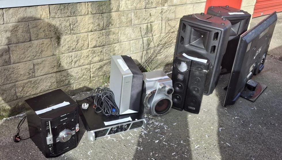 Musical equipment confiscated after loud music played