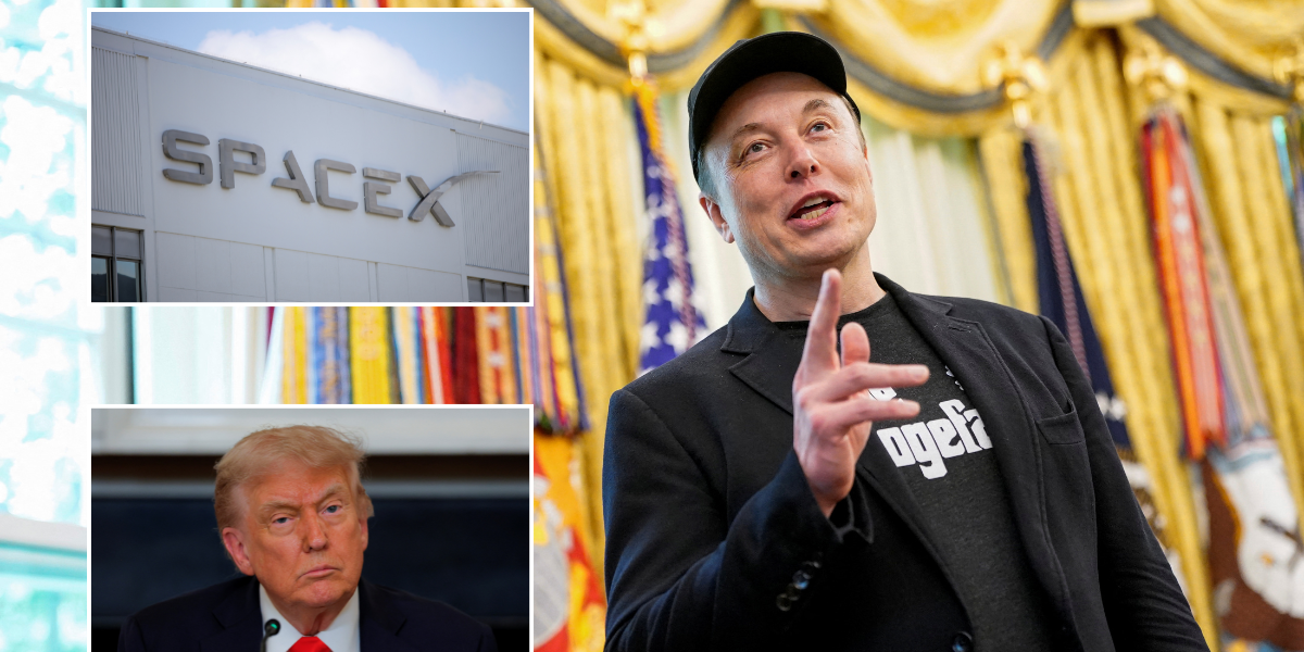 NextImg:Donald Trump urged to SEIZE control of SpaceX after Elon Musk threatens to abandon Nasa astronauts in space as feud escalates