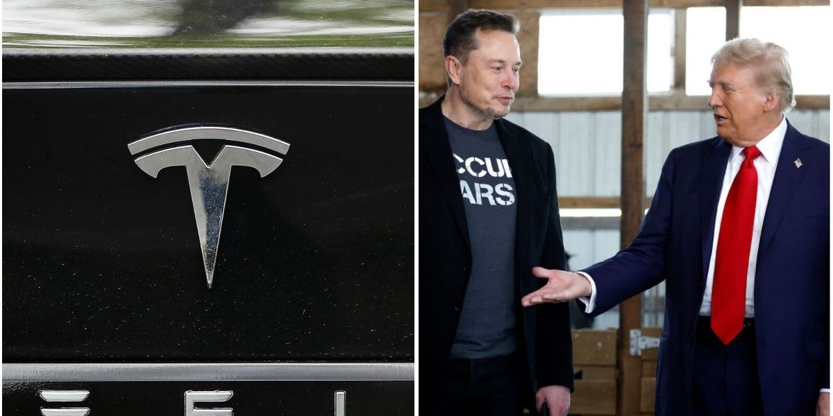 NextImg:Tesla stocks rise 12% overnight as Elon Musk to benefit if Donald Trump wins US election