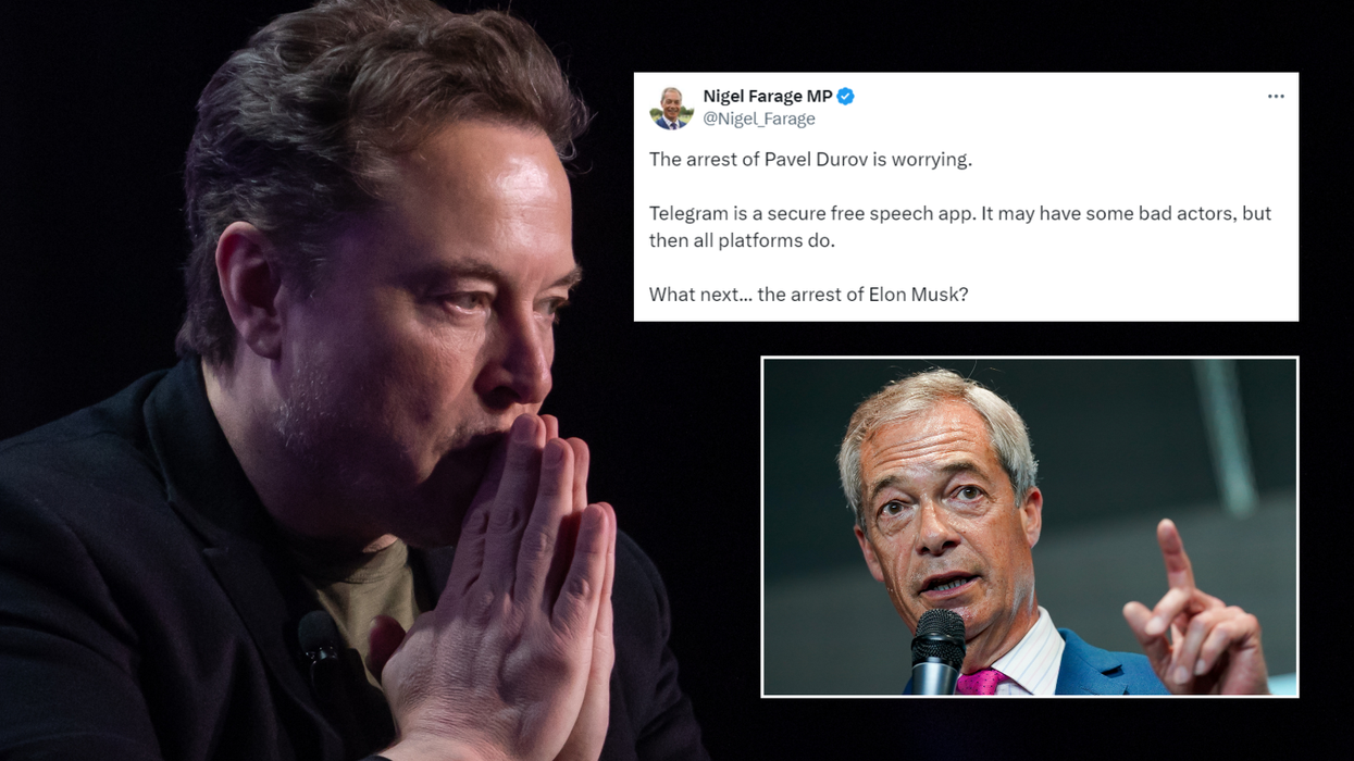 Musk/Farage/Tweet