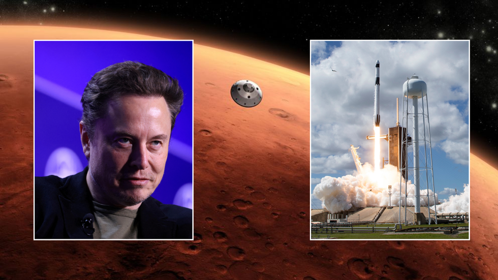 Musk/Mars/SpaceX rocket