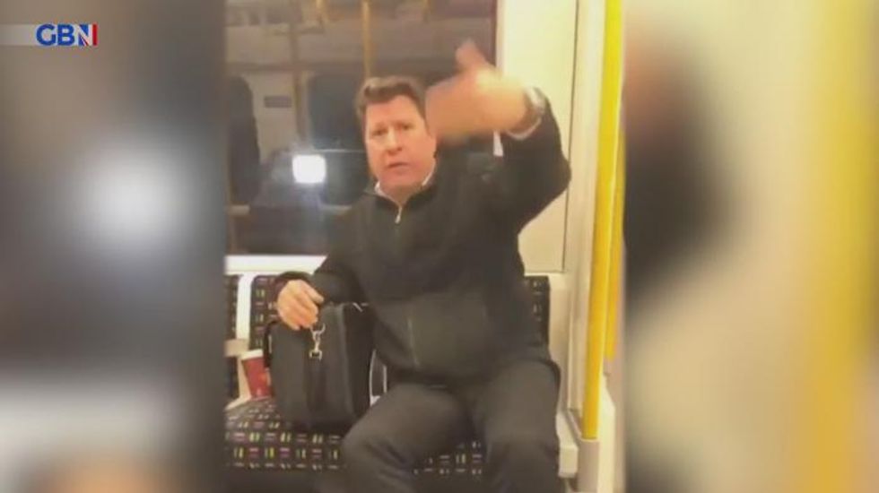 Commuter launches verbal attack on Muslim man reading Quran aloud on London Underground