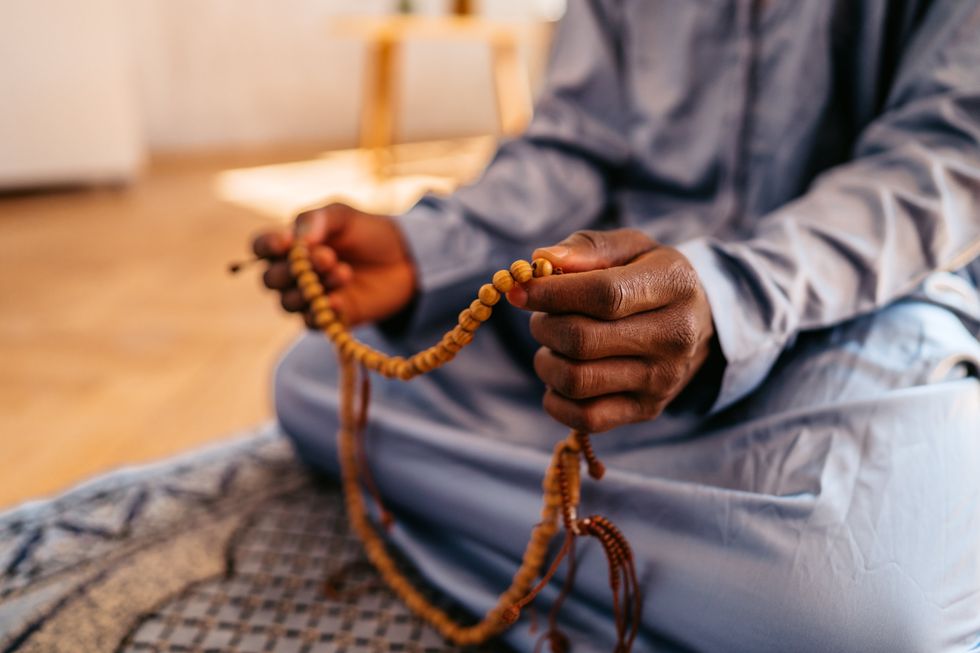 Muslim worshipper