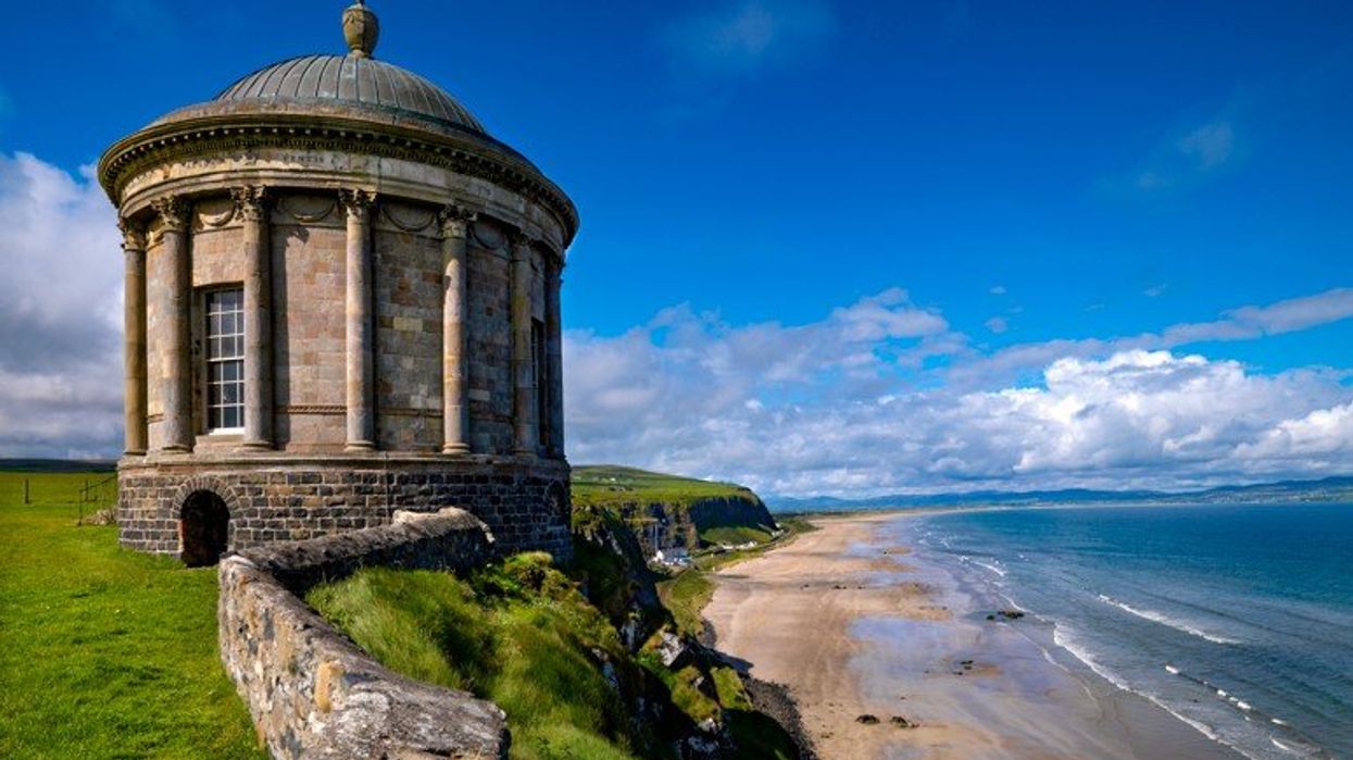 Mussenden Temple and Downhill Demesne in Northern Ireland