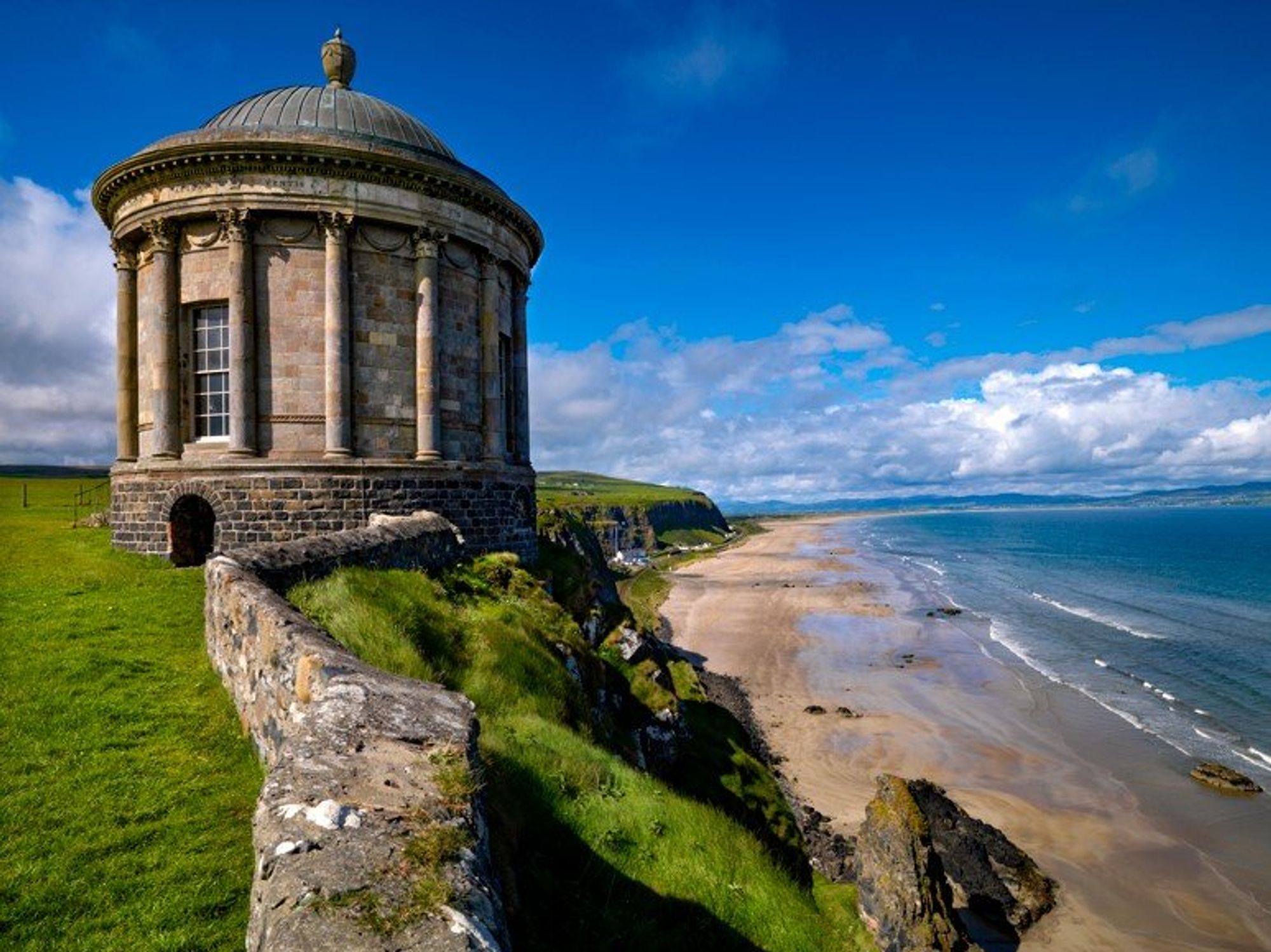 Mussenden Temple and Downhill Demesne in Northern Ireland