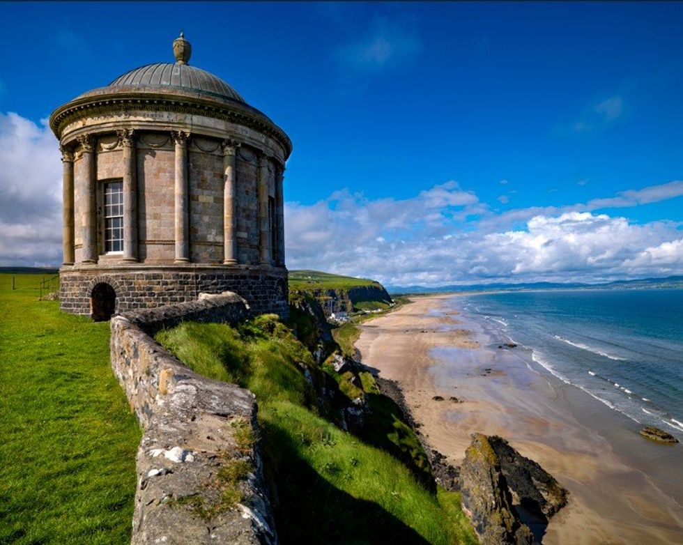 Mussenden Temple and Downhill Demesne in Northern Ireland