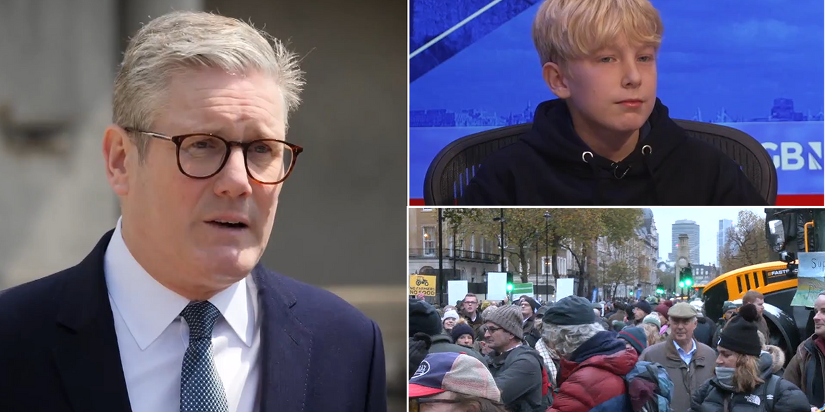 NextImg:Keir Starmer responds to 12-year-old who told GB News he fears Labour robbing his farming ‘dream’