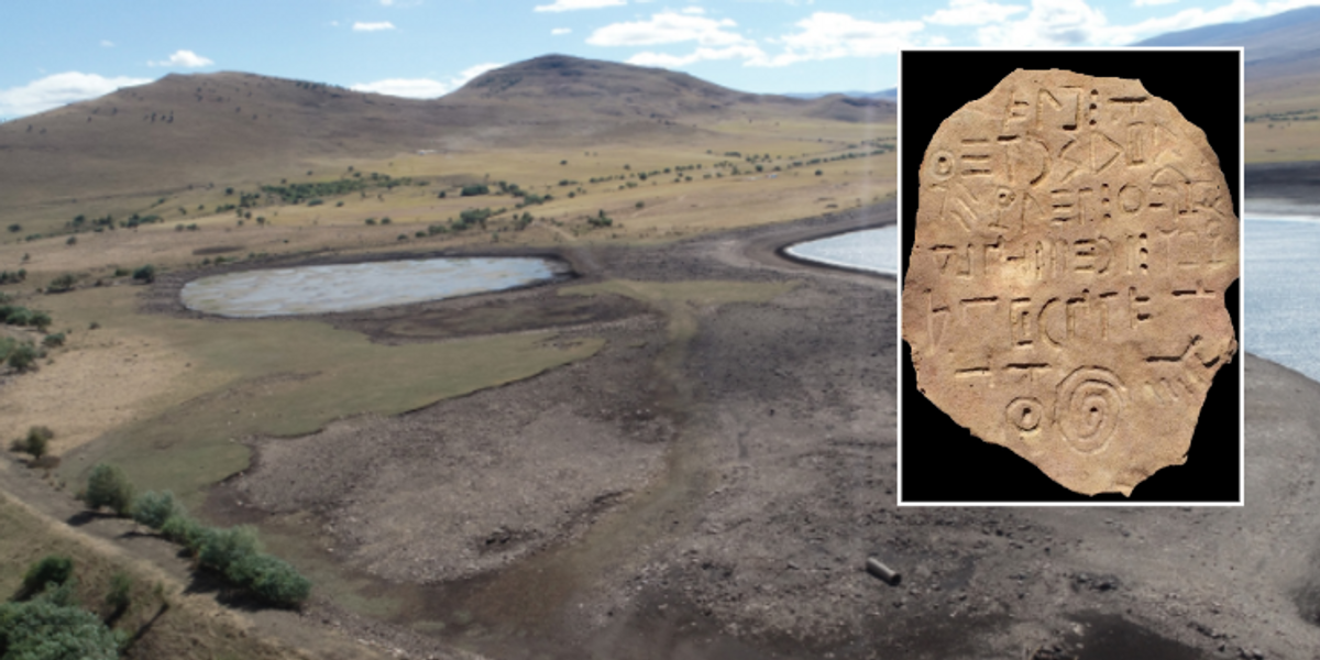 NextImg:Archaeology breakthrough as scientists discover stone tablet in Georgia with 'ancient lost language' NEVER seen before