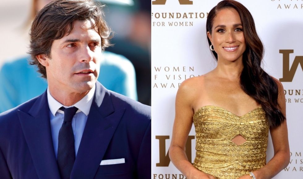 Nacho Figueras and Meghan Markle
