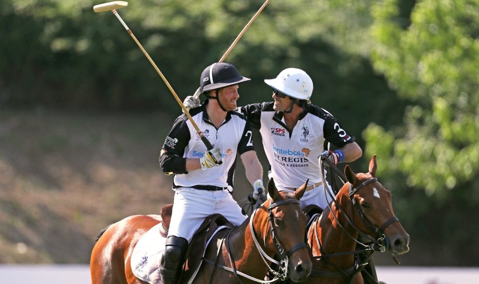 Nacho Figueras and Prince Harry