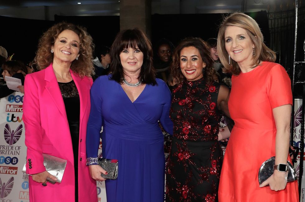 Nadia Sawalha, Coleen Nolan, Saira Khan and Kaye Adams