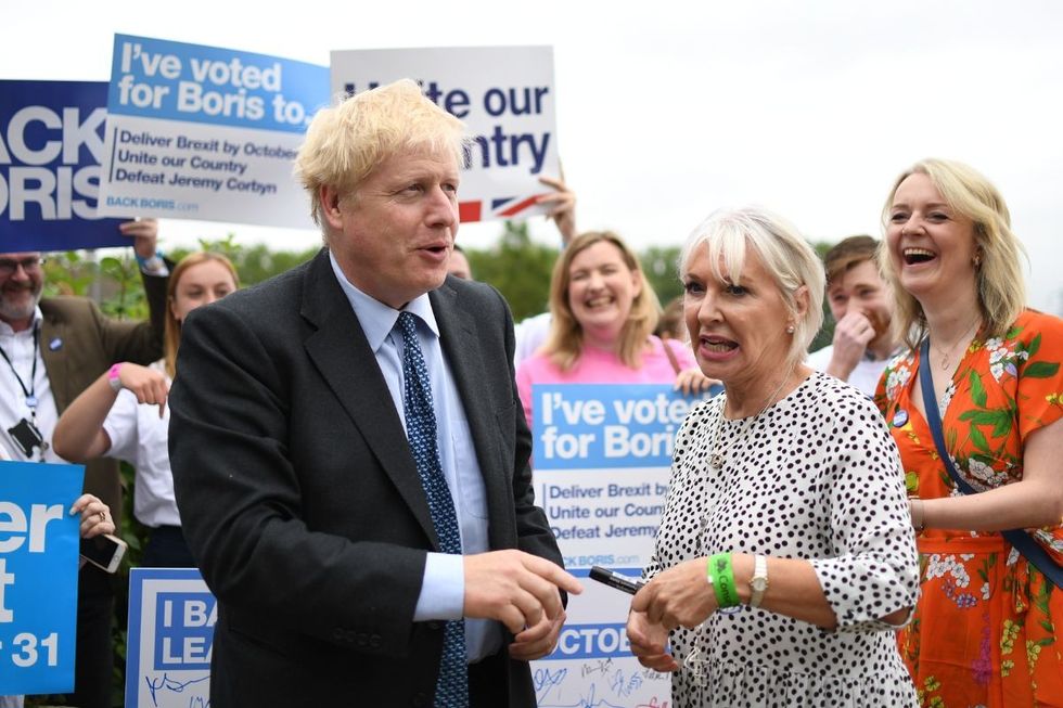 Nadine Dorries was a loyal supporter of Boris Johnson throughout his time in Parliament