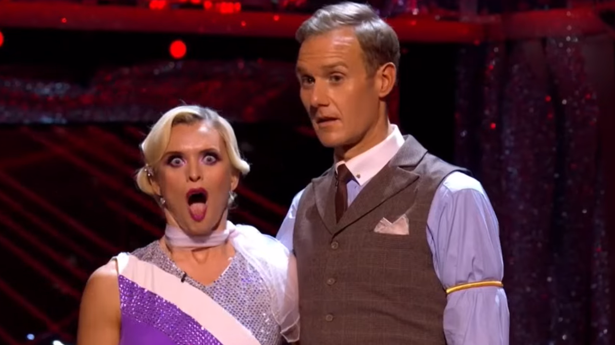 Nadiya Bychkova and Dan Walker