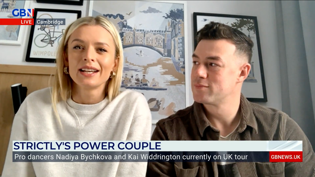 Nadiya Bychkova and Kai Widdrington