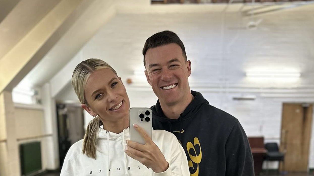 Nadiya Bychkova and Kai Widdrington