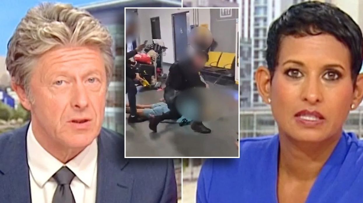 Naga Munchetty, Charlie Stayt and Manchester incident