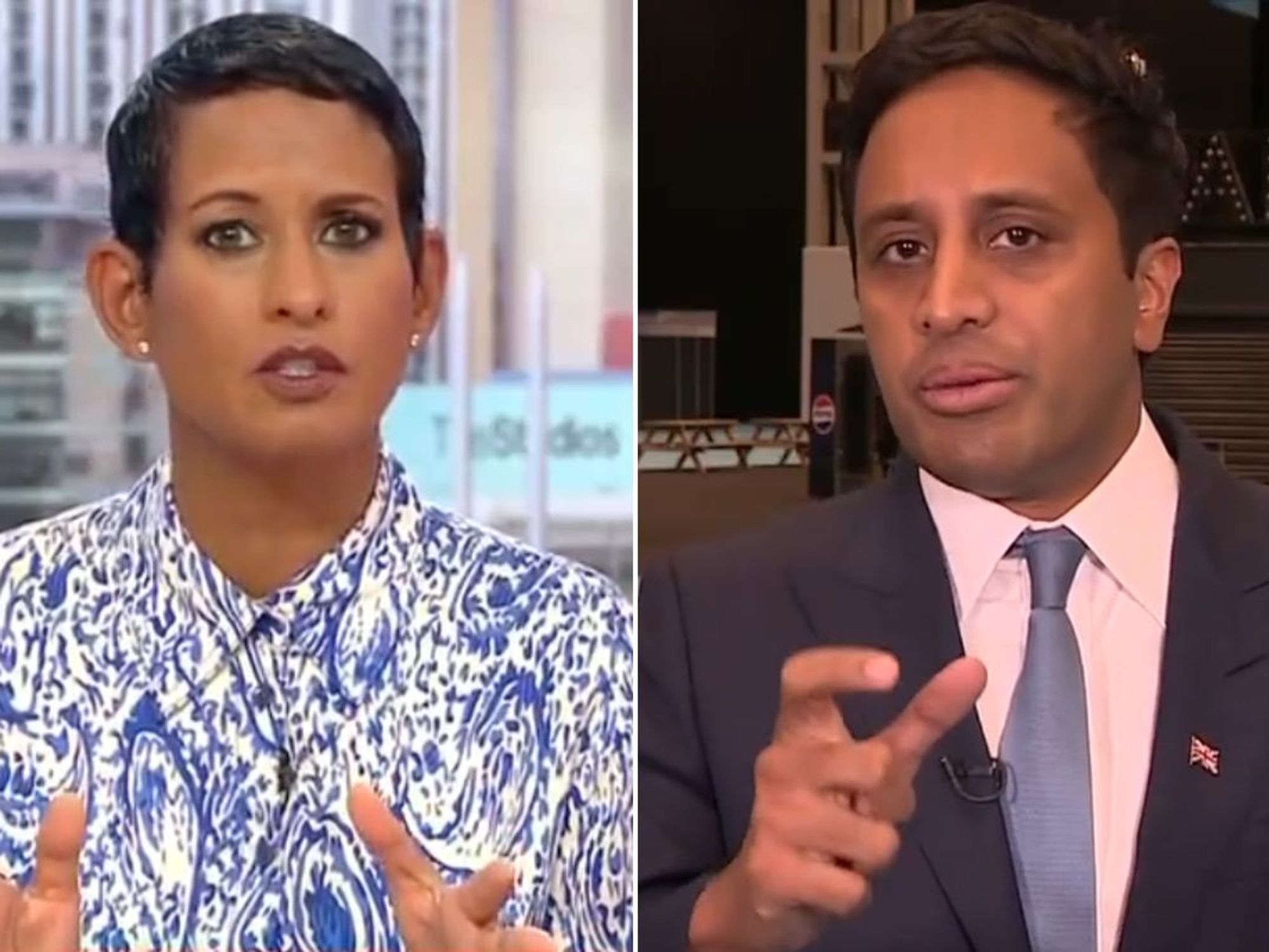 Naga Munchetty ignites BBC 'bias' row after 'confrontational' clash with Reform's Zia Yusuf: 'Sne...