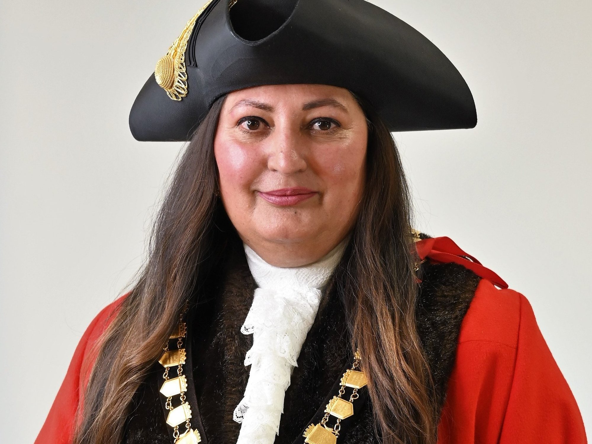 Naheed Ejaz while she was Mayor of the council