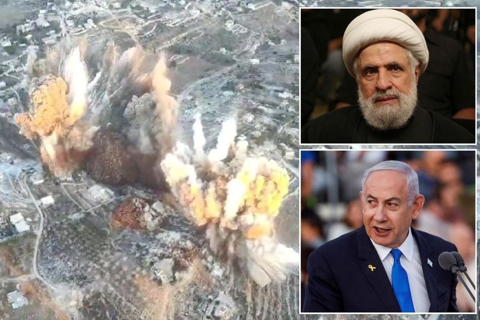 Naim Qassem and Benjamin Netanyahu