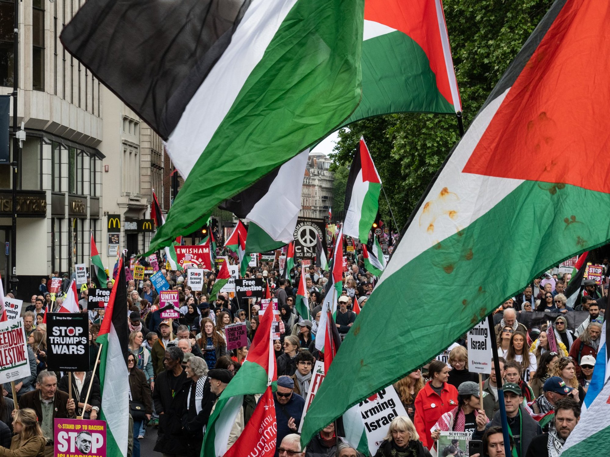 Nakba protest