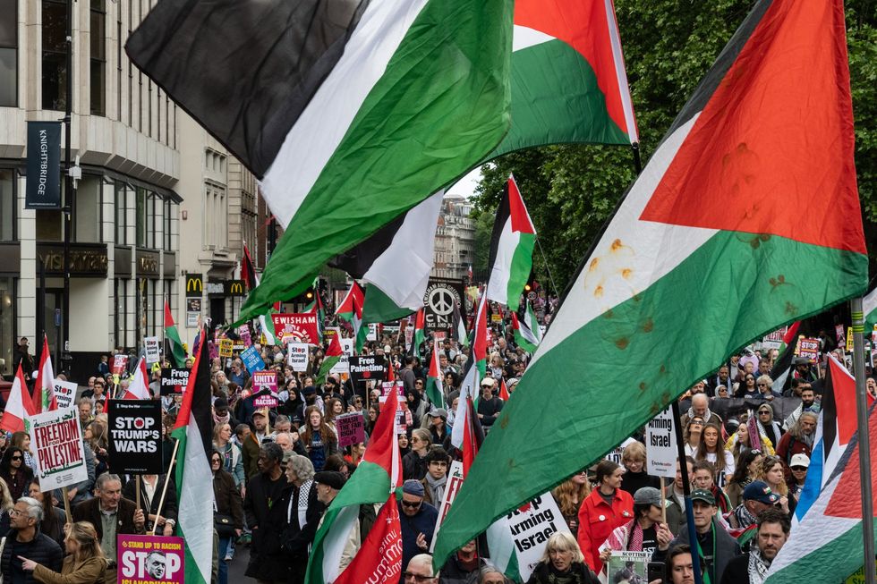 Nakba protest