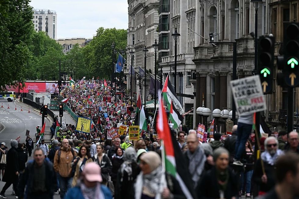 Nakba protest
