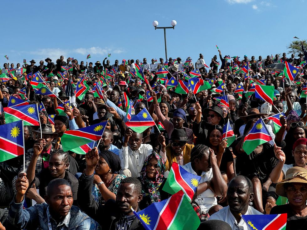 Namibians gather to pay last respects to late President Hage Geingob