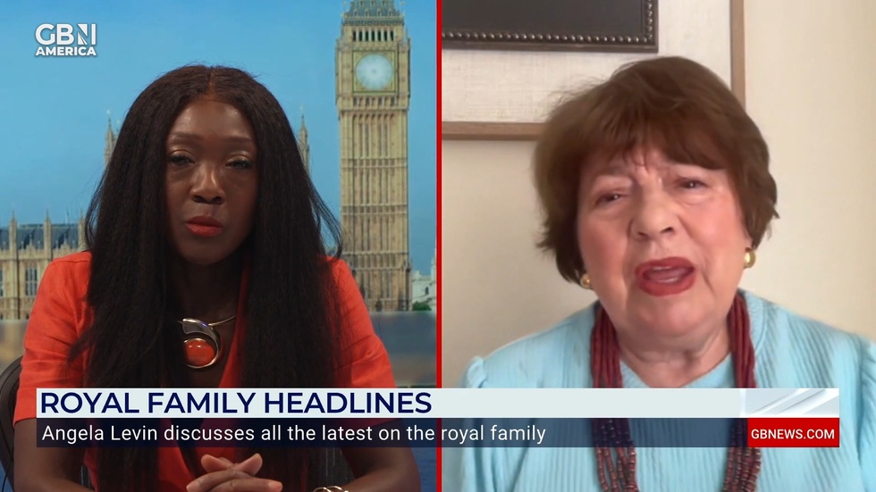 Nana Akua and Angela Levin