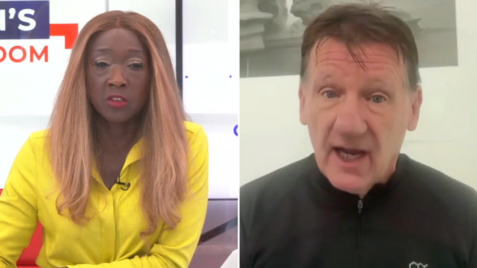 Nana Akua and Jim Dale