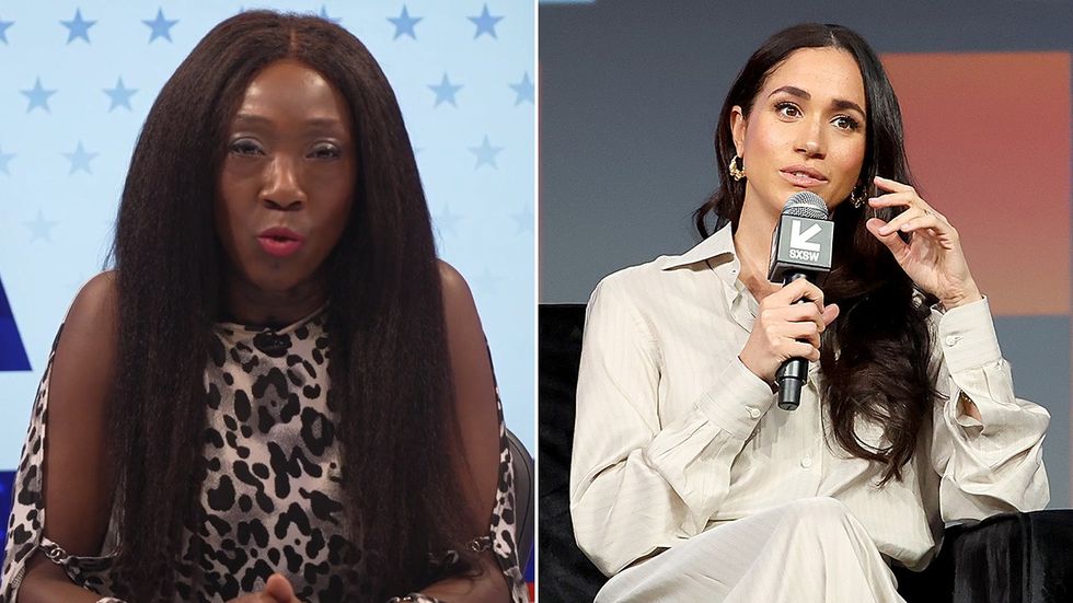 Nana Akua and Meghan Markle