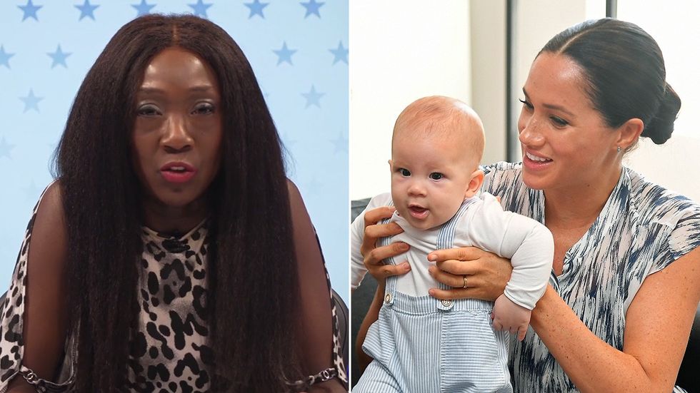 Nana Akua and Meghan Markle