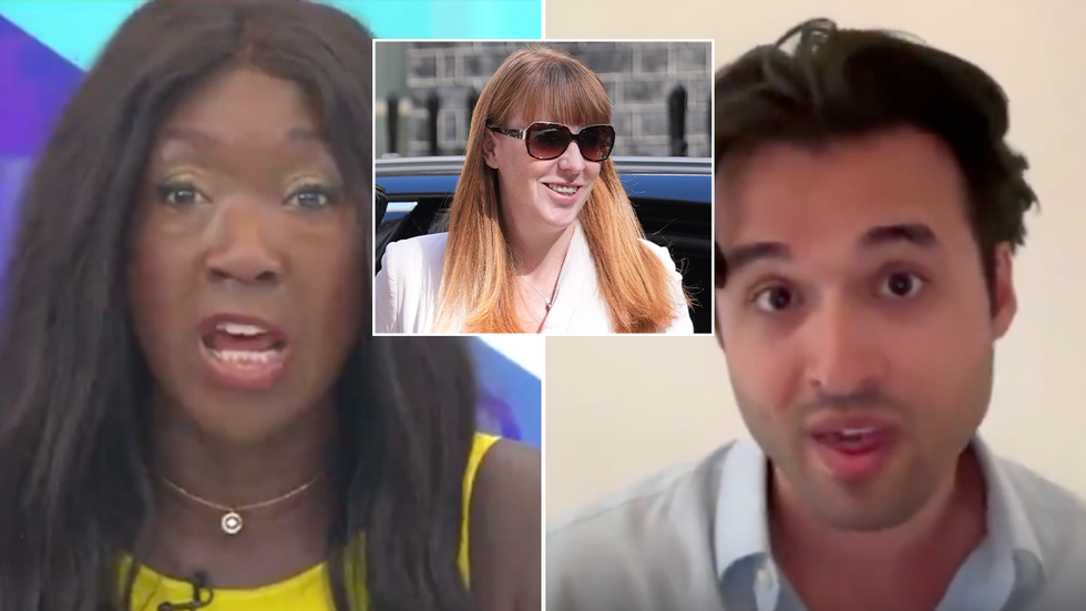 Nana Akua and Sebastian Salek argue on GB News