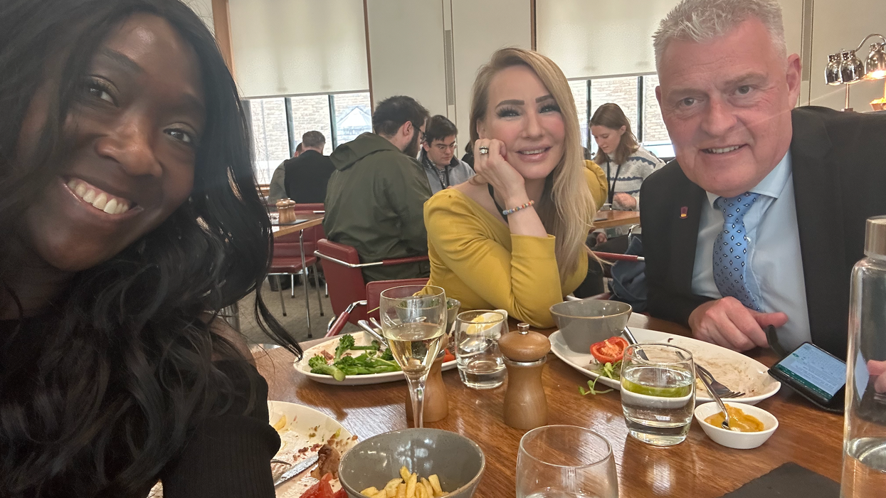 Nana Akua, Lois Perry and Lee Anderson