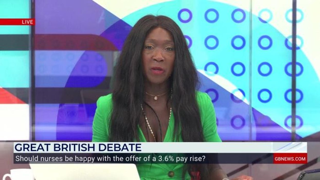 ‘I didn’t interrupt you!’ Nana Akua snaps at GB News guest in tense NHS nurses clash