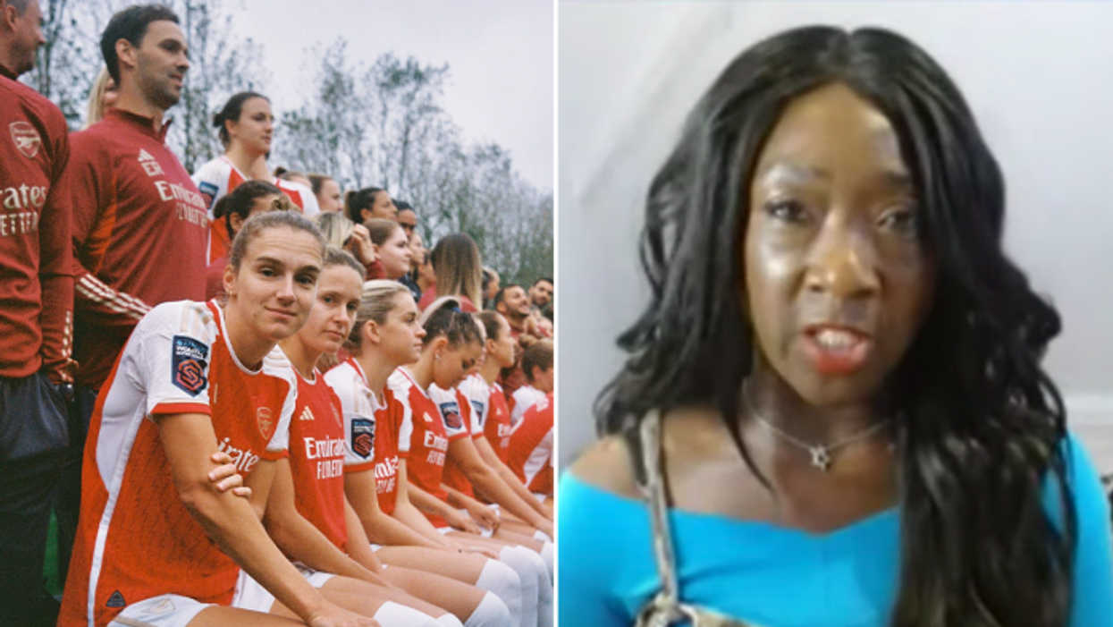 'Move on!' Nana Akua wades in on Arsenal race row as squad photo sparks woke backlash