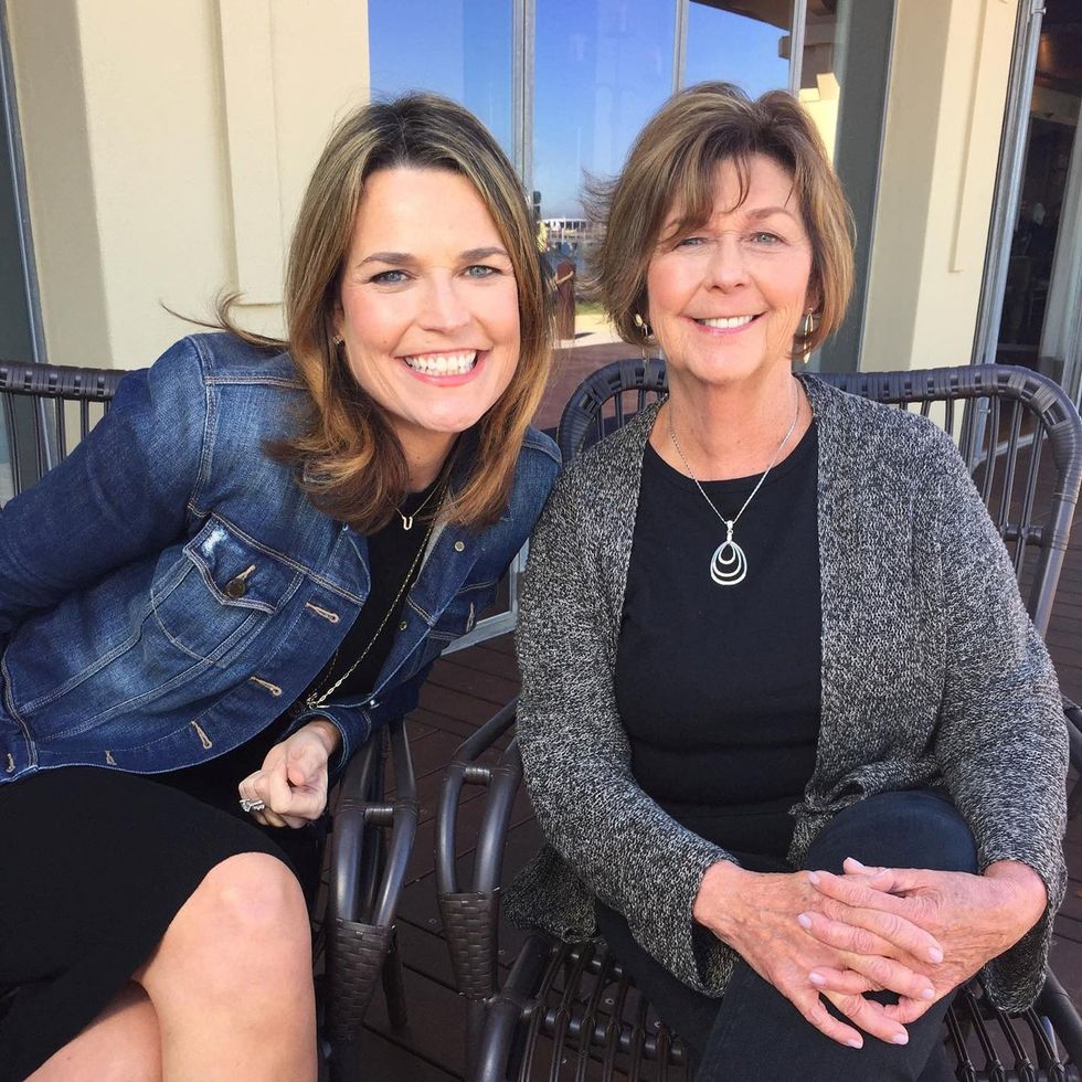 Nancy Guthrie and Savannah Guthrie