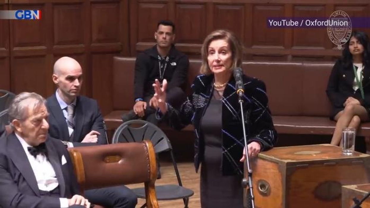 Nancy Pelosi rushed to hospital after 'falling down stairs' in front of horrified dignitaries